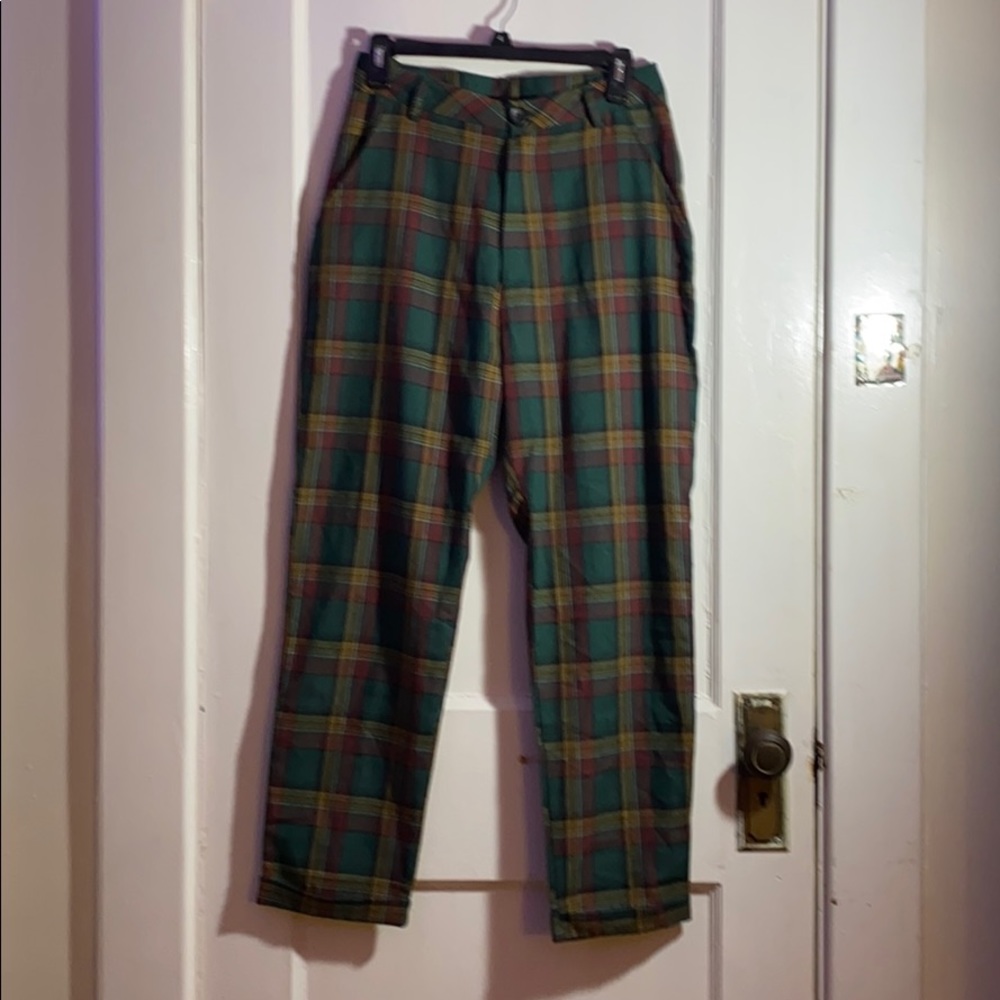Plaid pants